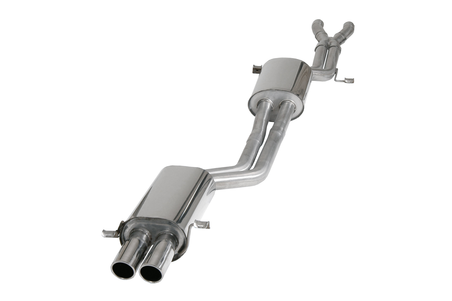 BN-Pipes Sportauspuff Audi A8 D2 Edelstahl EG-Gutachten