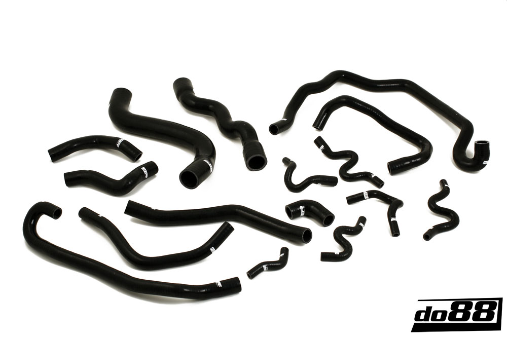 do88 Silikon Kühlerschläuche Kit Saab 9-3 II Aero & Turbo X 2.8T V6