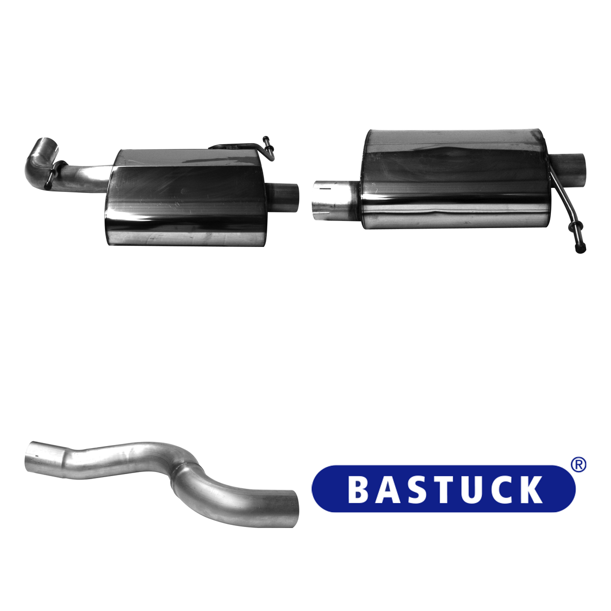 Bastuck Endschalldämpfer Twin – Skoda Octavia III Octavia III 5E RS TDI