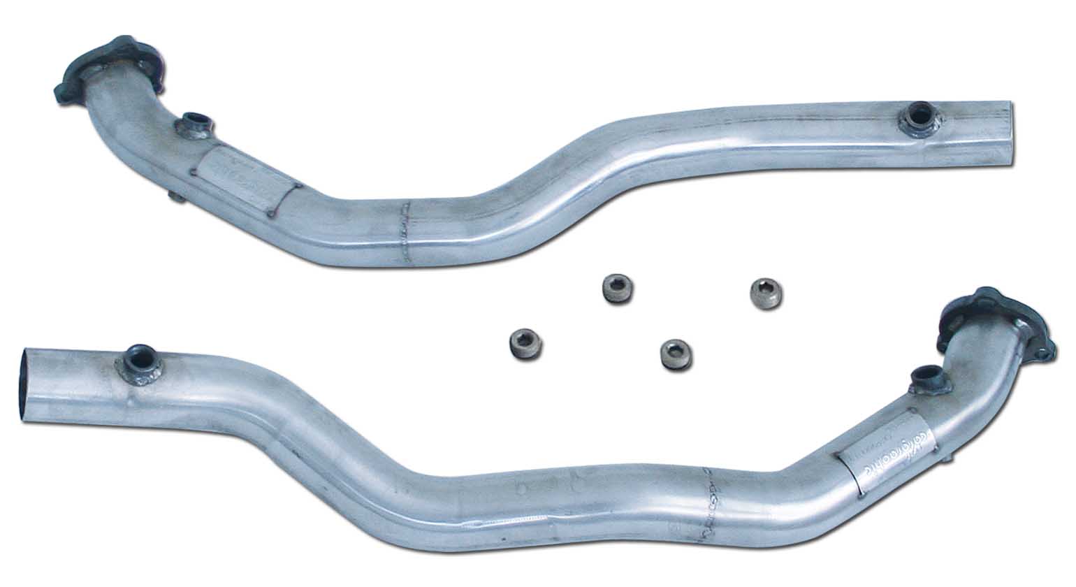 Cargraphic Katalysatorersatzrohrsatz Porsche 996.1/996.2 GT3/GT3RS ohne Katalysator