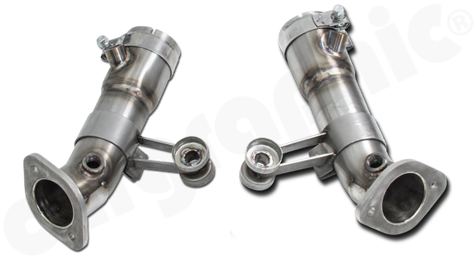 CARGRAPHIC Katalysatorersatzrohrsatz für Porsche 981 Boxster / Cayman 2,7L 3,4L 3,8L