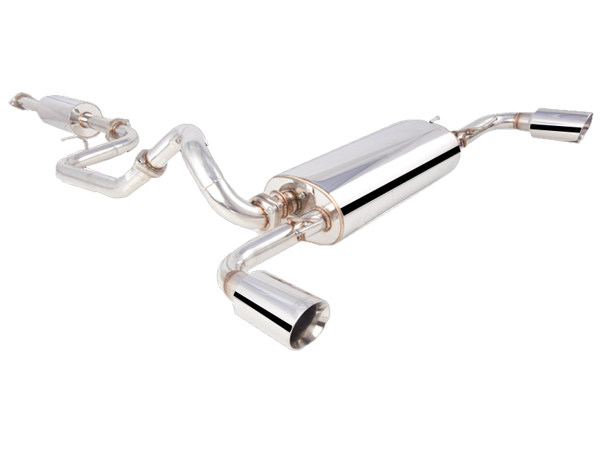 XFORCE Abgasanlage Mazda 3 MPS BL 08–13 – ohne Kat