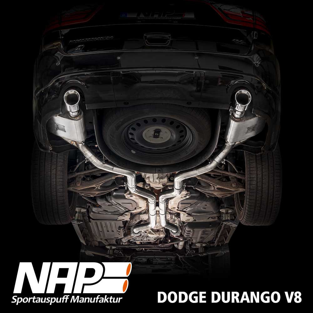NAP Klappenauspuff passend für Dodge Durango (3. Gen. ab 2011)