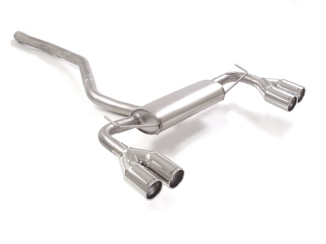 Sportauspuff Jeep Renegade 1.3 T4 2x80mm ECE | Ragazzon