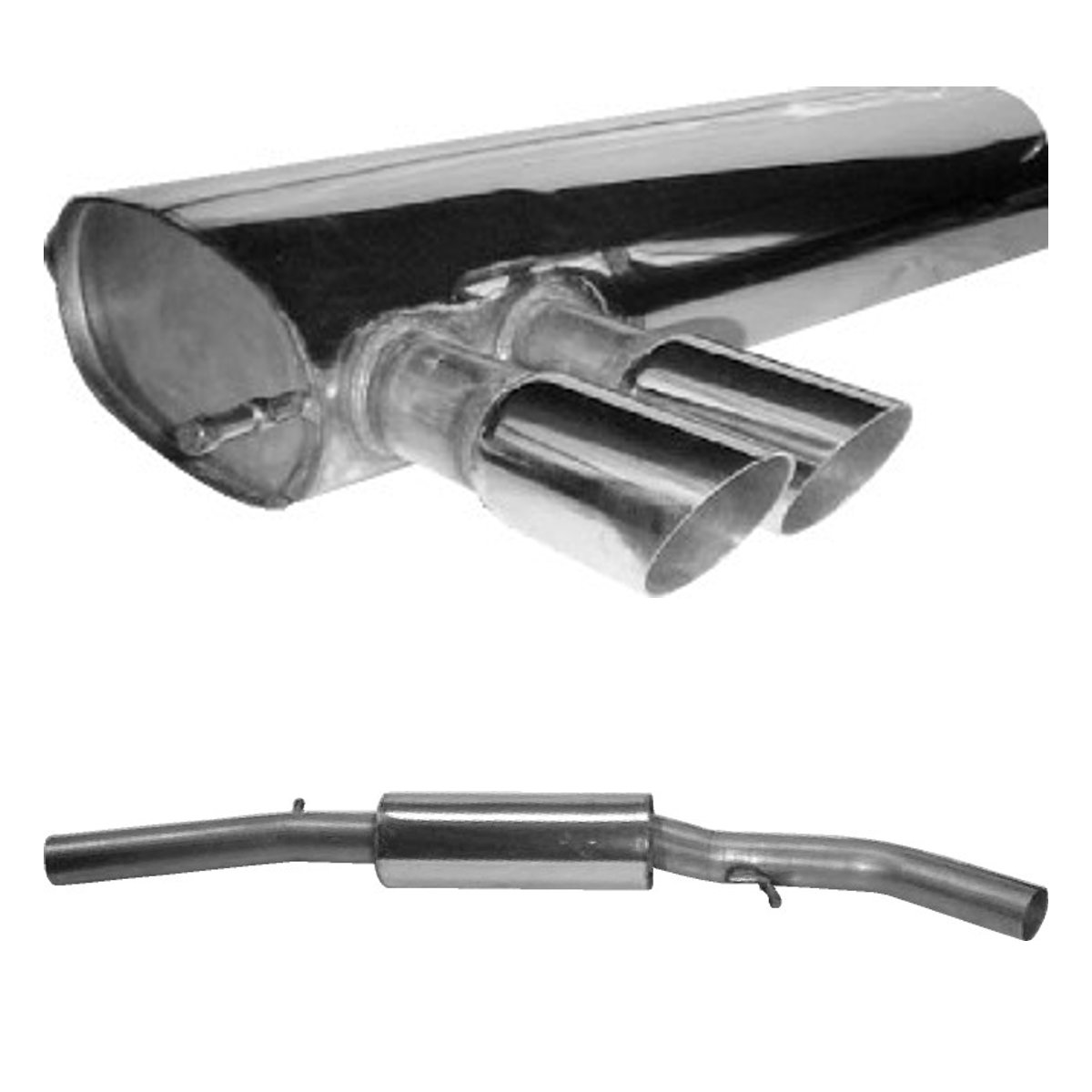 Bastuck Komplettanlage – Volkswagen Golf 4 Golf 4 4Motion / Diesel