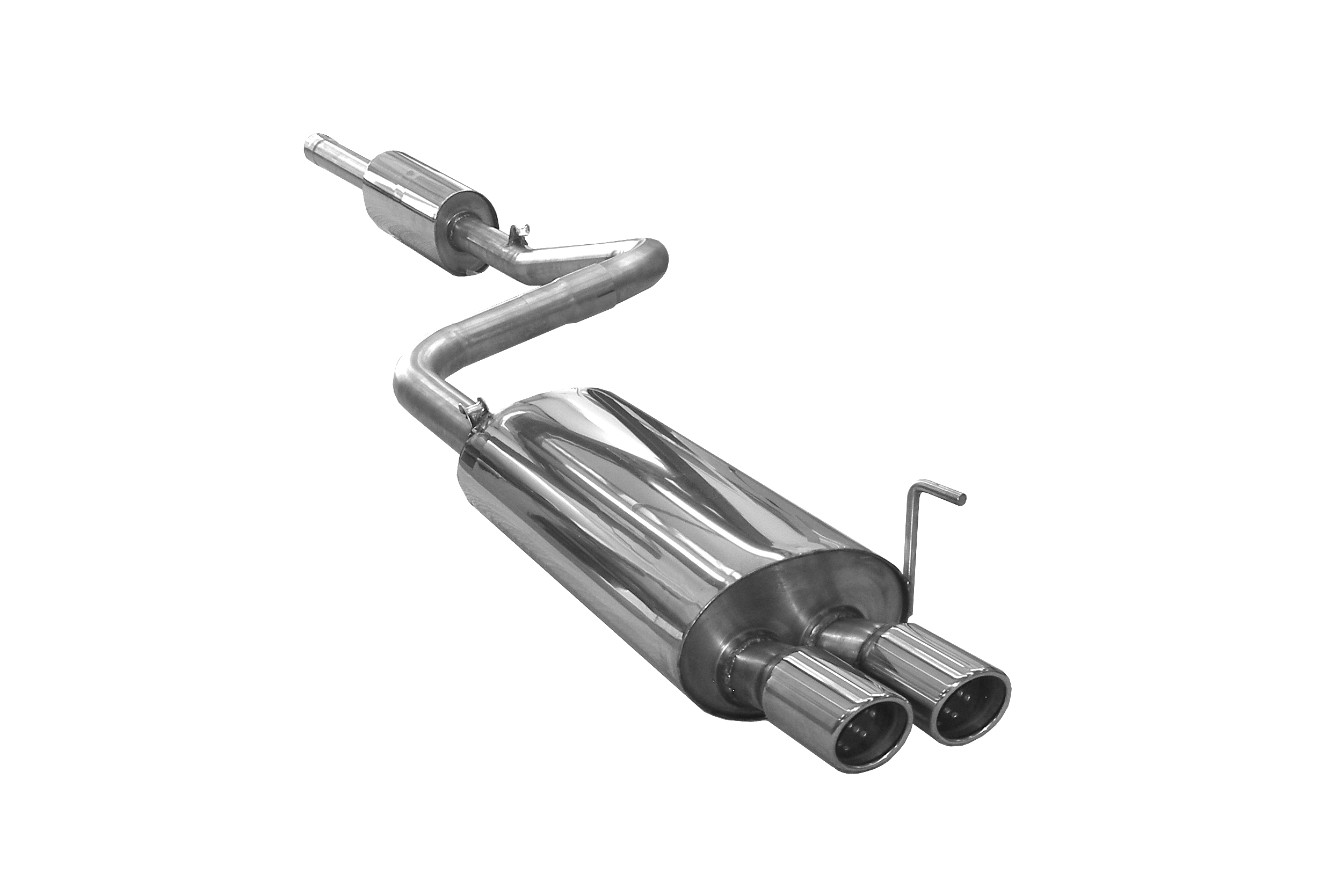 BN-Pipes Sportauspuff Audi 80 B4 Typ 8C Edelstahl 60mm eintragungsfrei