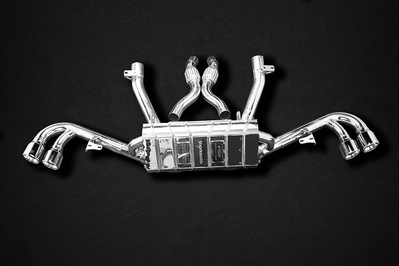 Capristo Abgasanlage Ferrari F50 Endschalldämpfer mit X-Pipe