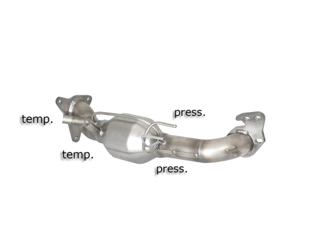 Downpipe + DPF-Ersatzrohr Set Subaru Impreza 2.0D | Ragazzon