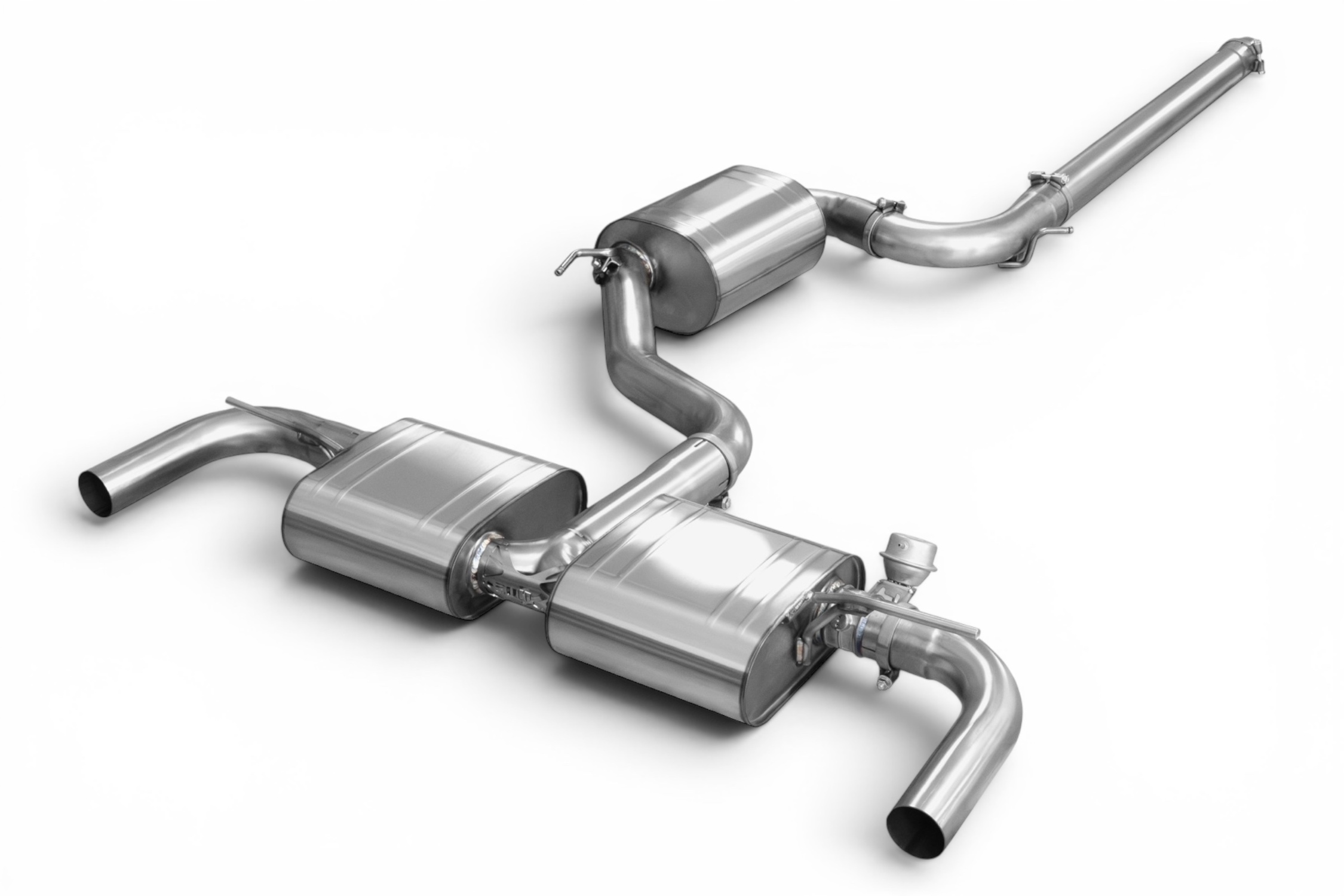 EGO-X/ Bull-X Valved Abgasanlage 3" VW Golf 7 GTI/CS, Seat Leon 5F Cupra 265/280/290 (mit ECE*) - VW Golf 7 GTI Facelift 230PS / Bull-X Valved (MAG)
