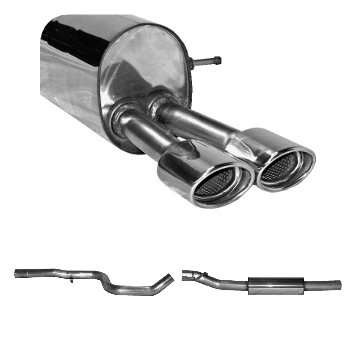 Bastuck Komplettanlage – Peugeot 207 207 RC
