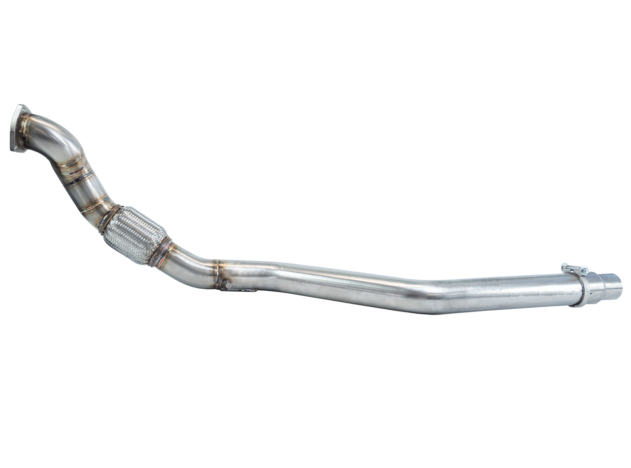 Bull-X Downpipe Unterteil/ VSD-Ersatzrohr 3" Audi A4/A5 B9 2.0 TFSI - mit Schalldämpfer (ohne Zulassung)