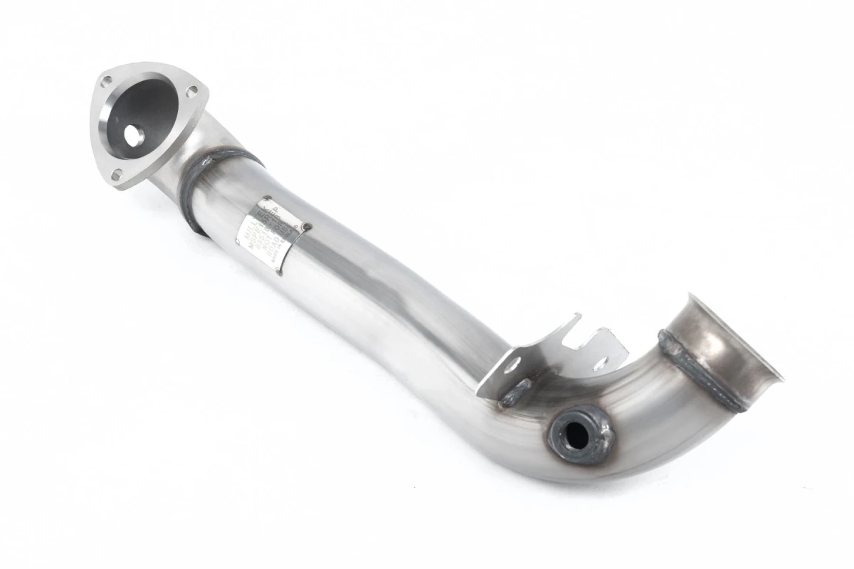Milltek Sport Downpipe (ohne Kat) passend für Citroen DS3 1.6 THP 16V DSport & Peugeot 208 GTI 1.6 63,5mm