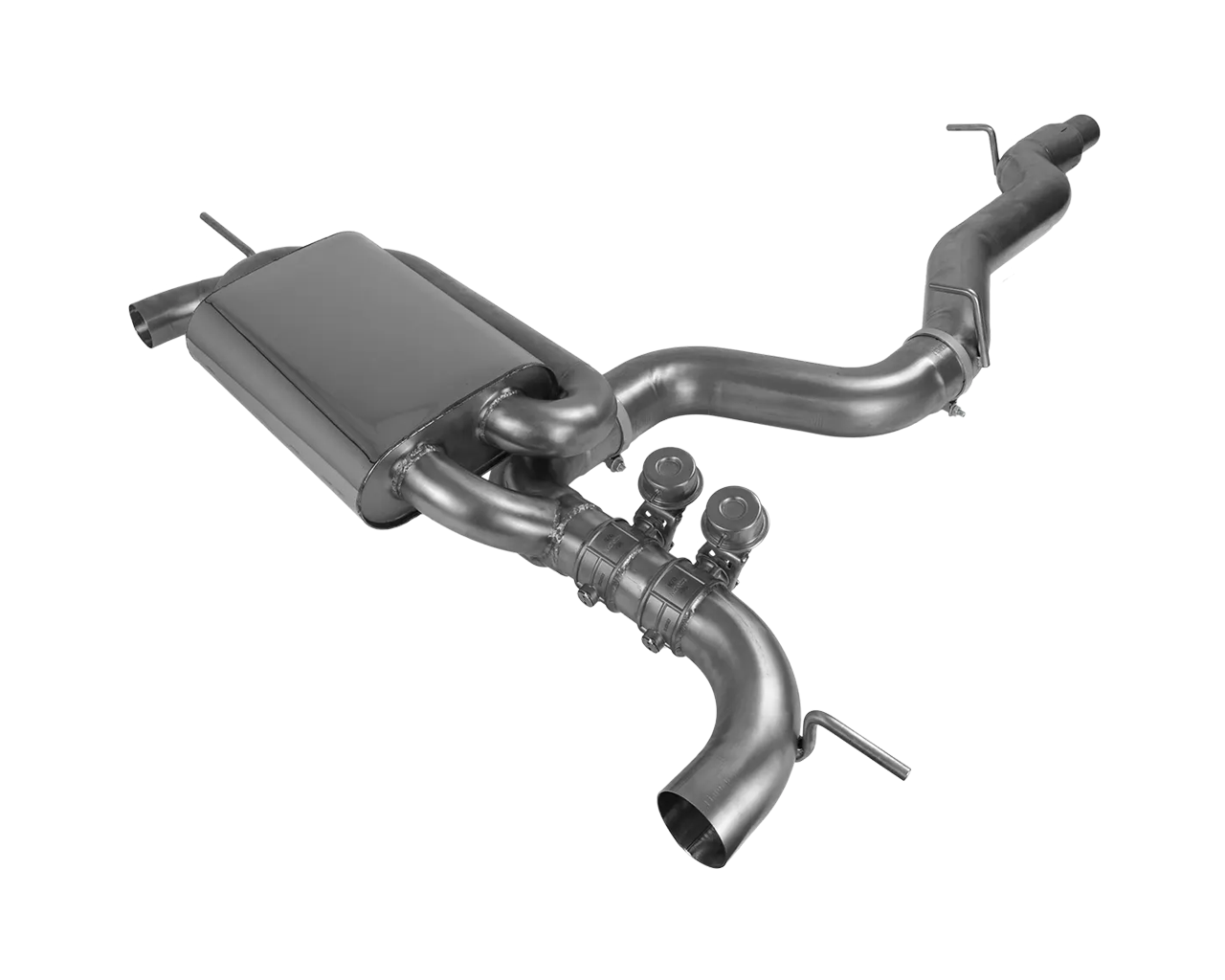EGO-X Abgasanlage 3,5" VW Golf 7 R Facelift OPF (mit ECE*)