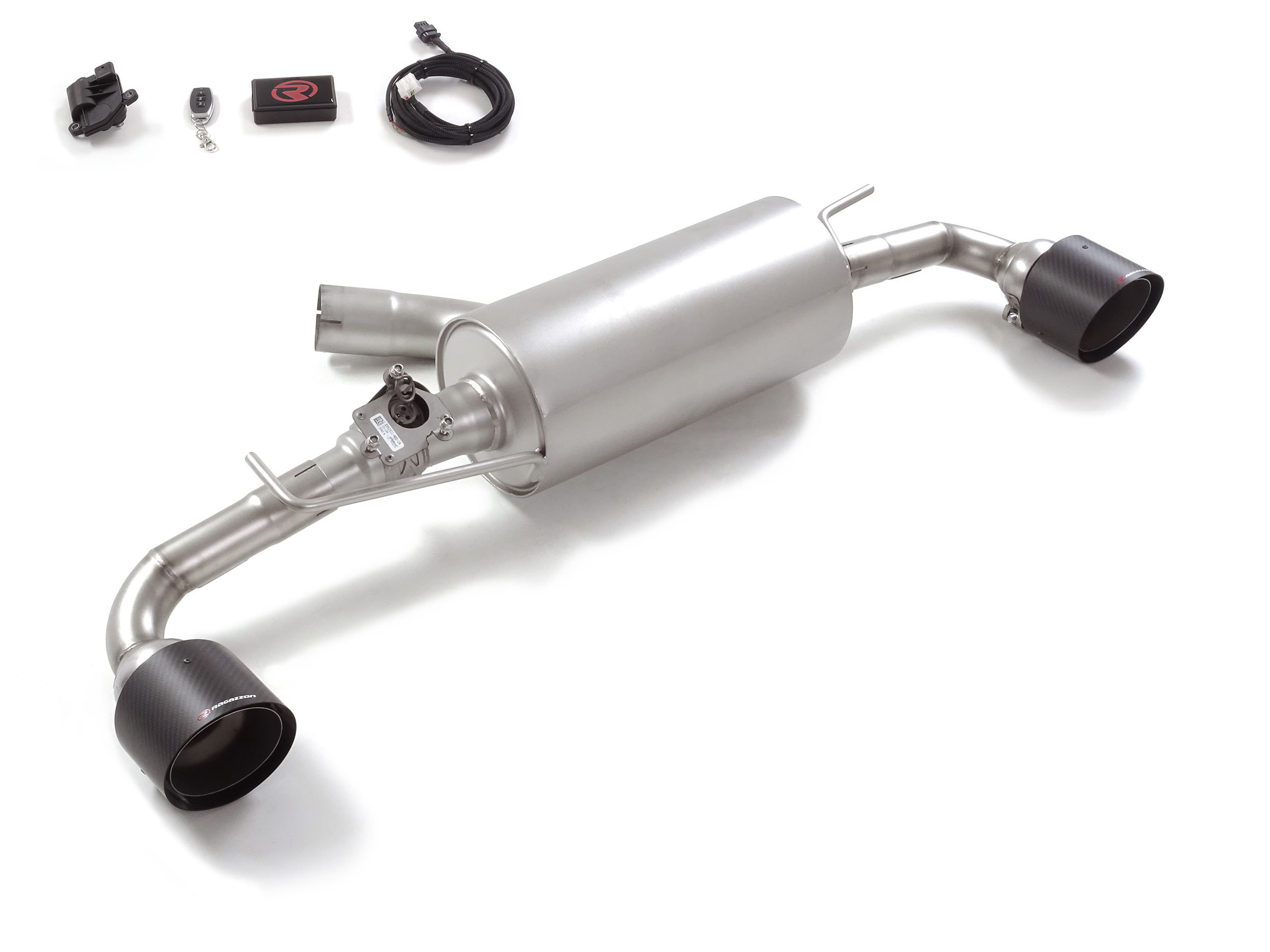 Sportauspuff Toyota Yaris GR-Four mit Klappe 118mm | Ragazzon