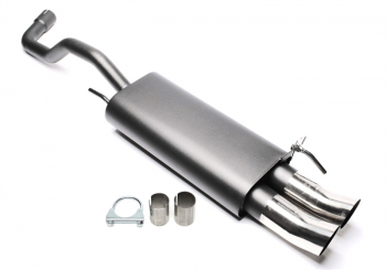TA Technix Sportauspuff VW Polo 6N – hochgezogen, EG