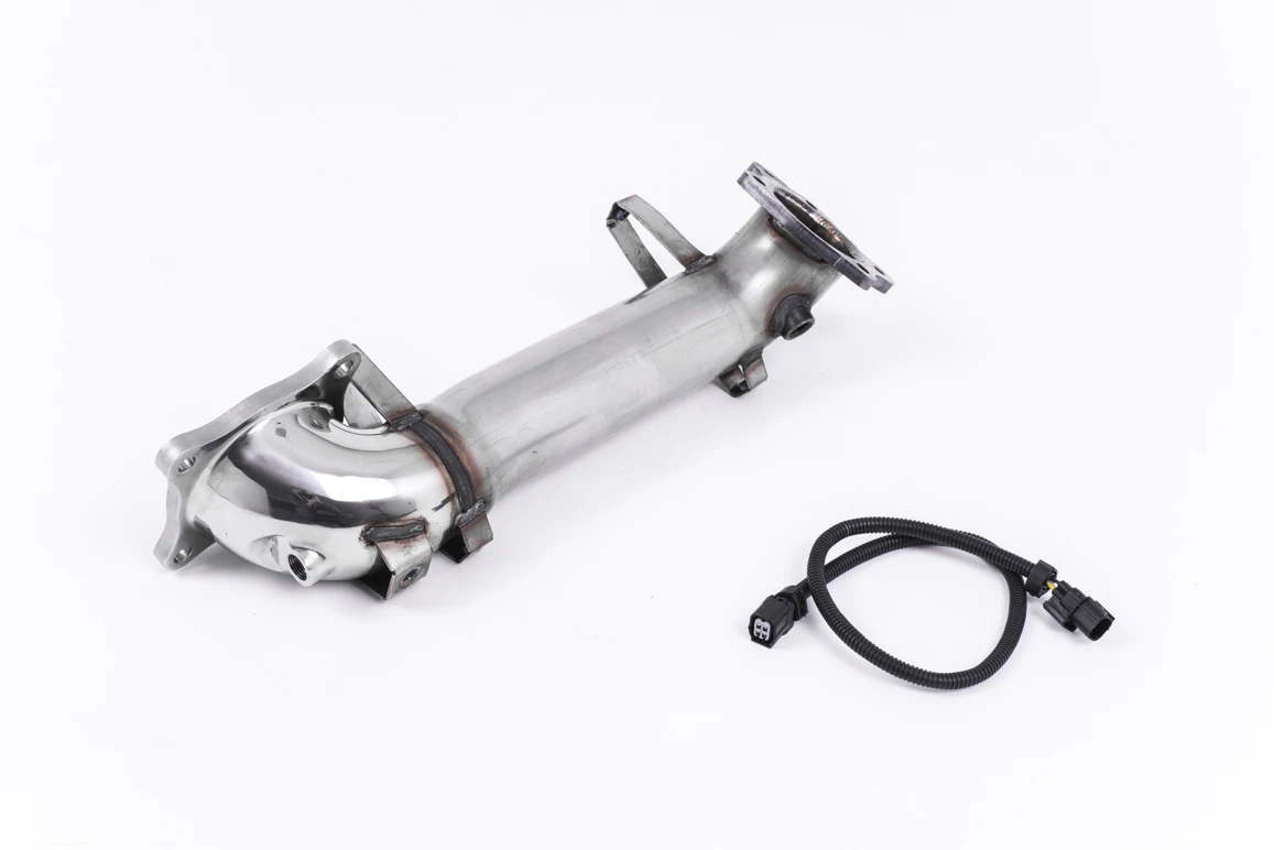 Milltek Sport Downpipe (ohne Kat) passend für Honda Acura Civic Type R FK2 Turbocharged 2.0 i-VTEC 76,2mm