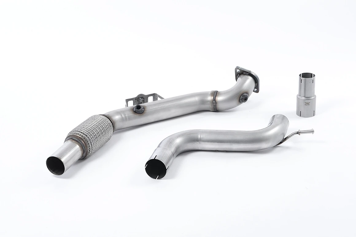 Milltek Sport Downpipe (ohne Kat) passend für Ford Mustang 2.3 S550/S650 Fastback 70mm
