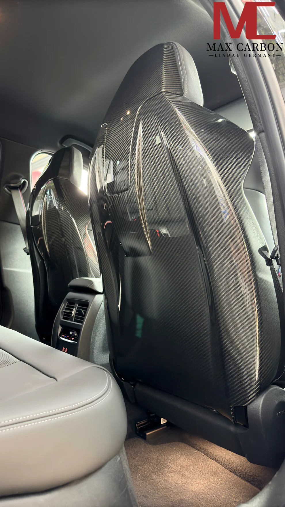 Carbon Sitz Cover passend für BMW M3 G80 G81 X3M X4M F97 F98 M2 G87 M4 G82 G83 M8 F92 F81