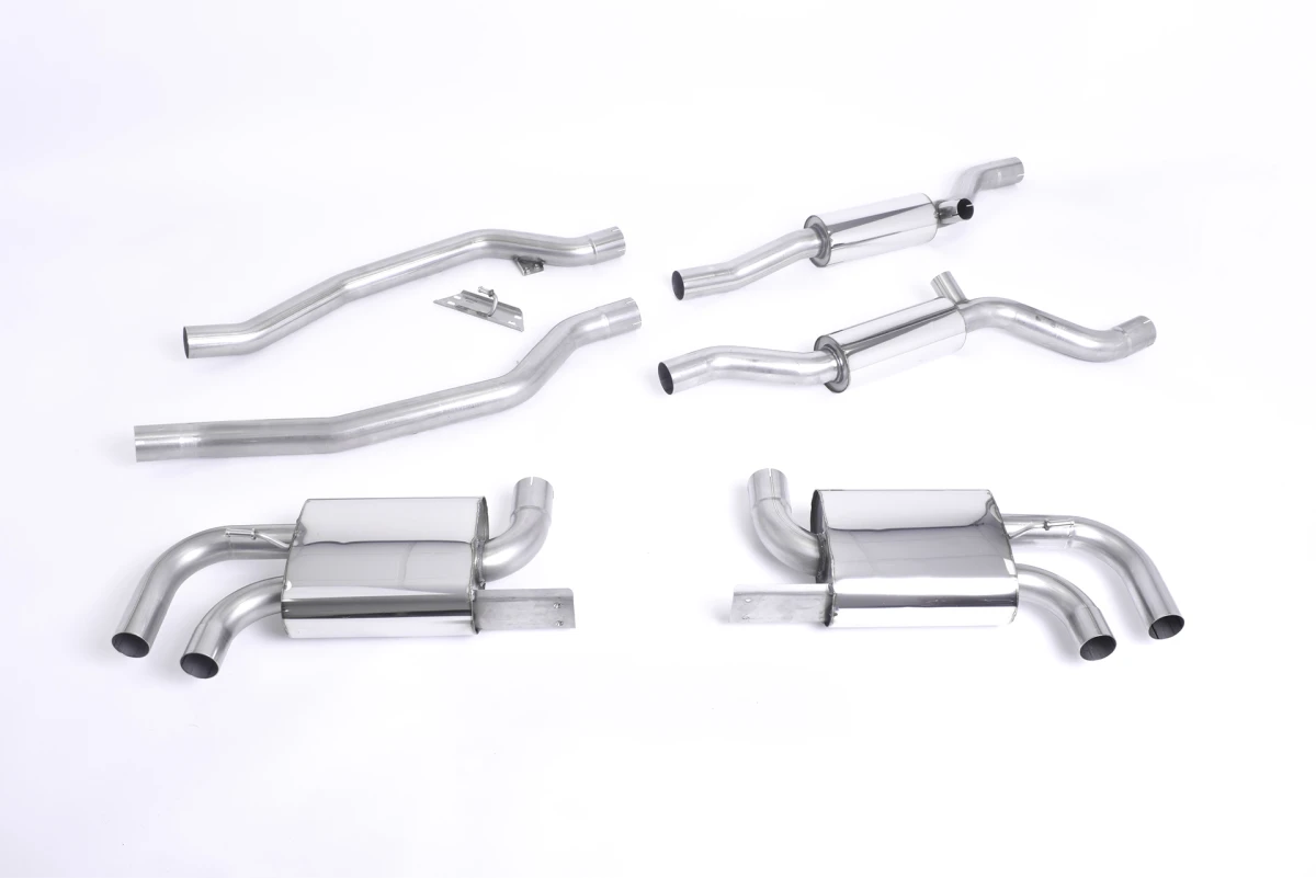 Milltek Sport Abgasanlage passend für Porsche Cayenne 958 Turbo 4.8 V8