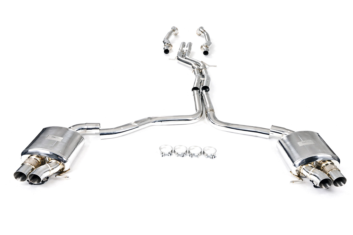 Abgasanlage Audi RS6 RS7 S6 S7 C7 4.0 TFSI 12–15 – Klappenanlage