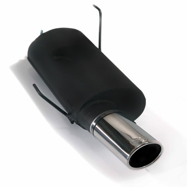 Ulter Sport Stahl Sportauspuff für Peugeot 206 CC (2000-2011) Cabrio 2,0 100 kW