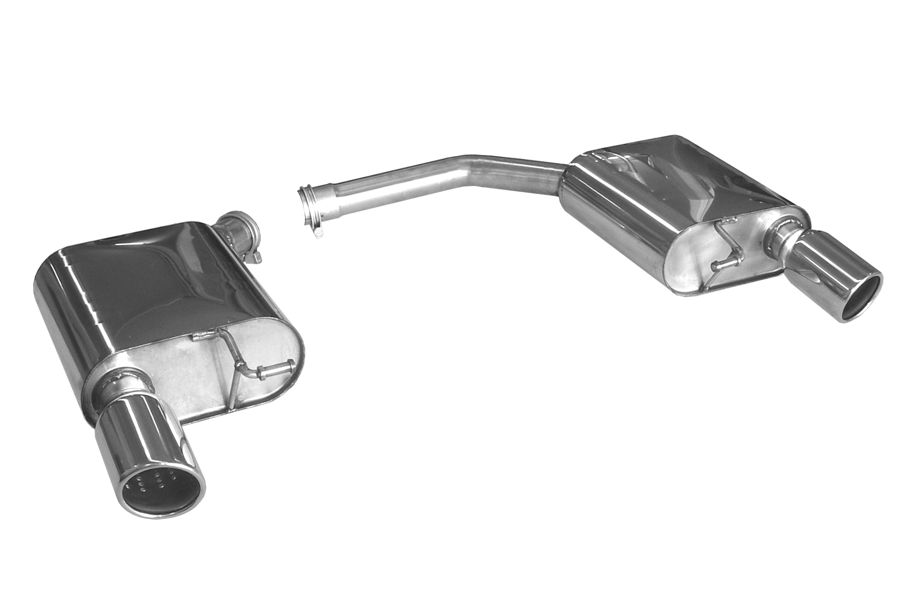 BN-Pipes Endschalldämpfer Audi A5 B8 TDI Duplex eintragungsfrei