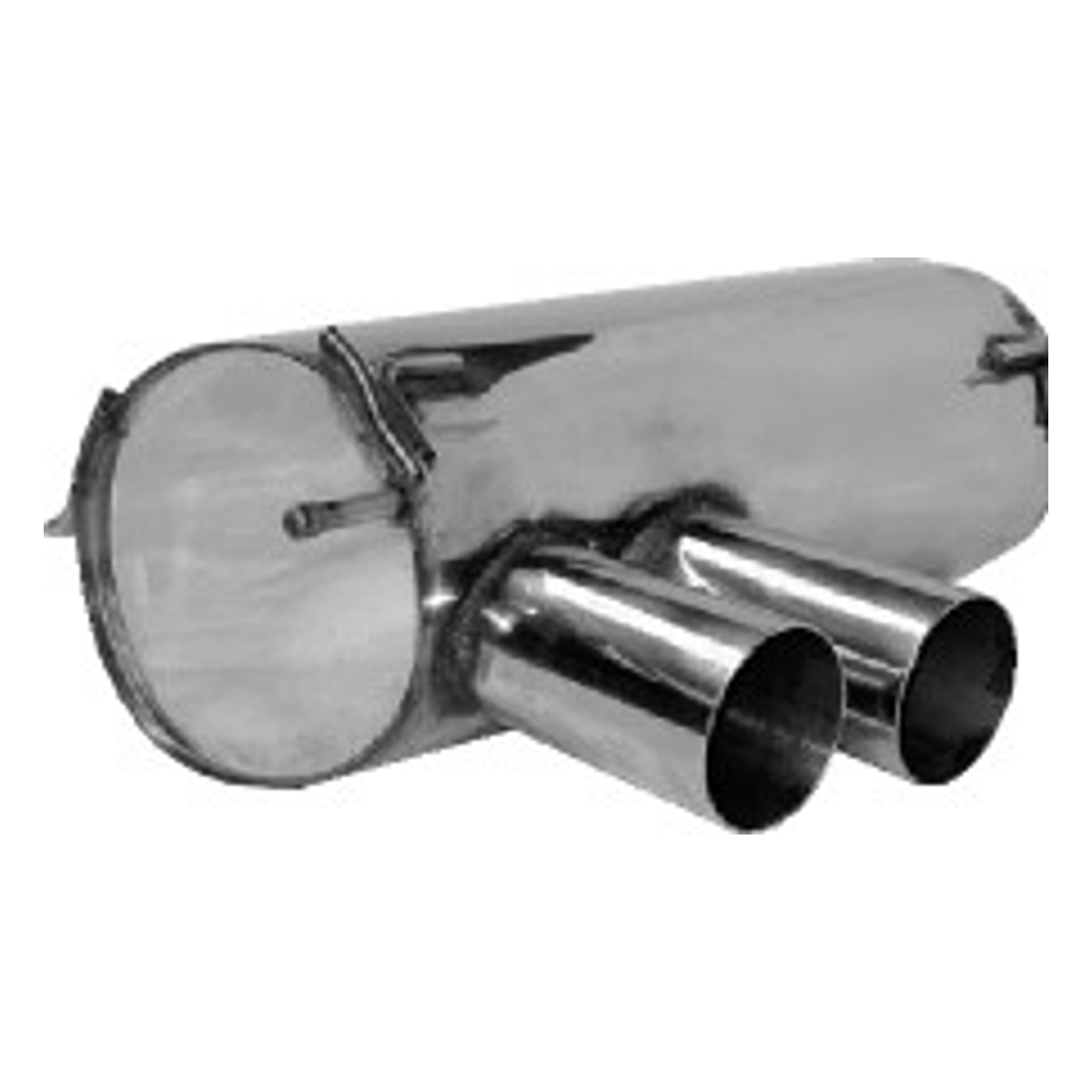 Bastuck Endschalldämpfer – BMW 1er E81 / 1er E87 116i / 118i / 120i ab Bj. 02/2007
