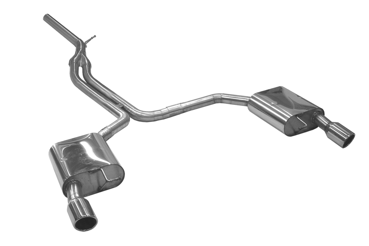 BN-Pipes Endschalldämpfer Audi A4 B8 TDI Duplex eintragungsfrei