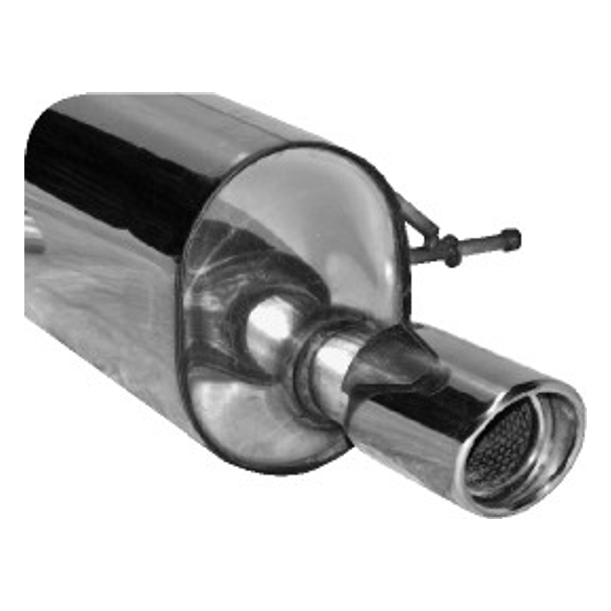 Bastuck Endschalldämpfer Single – Citroen C2 C2
