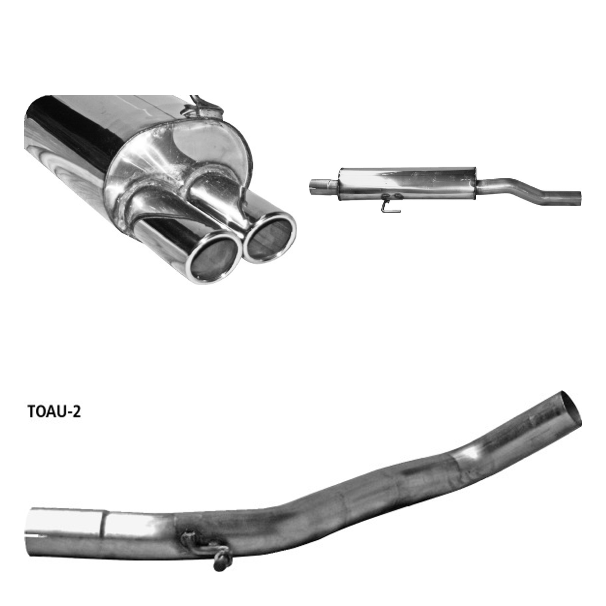 Bastuck Komplettanlage – Toyota Auris Auris nicht Facelift ESD RH