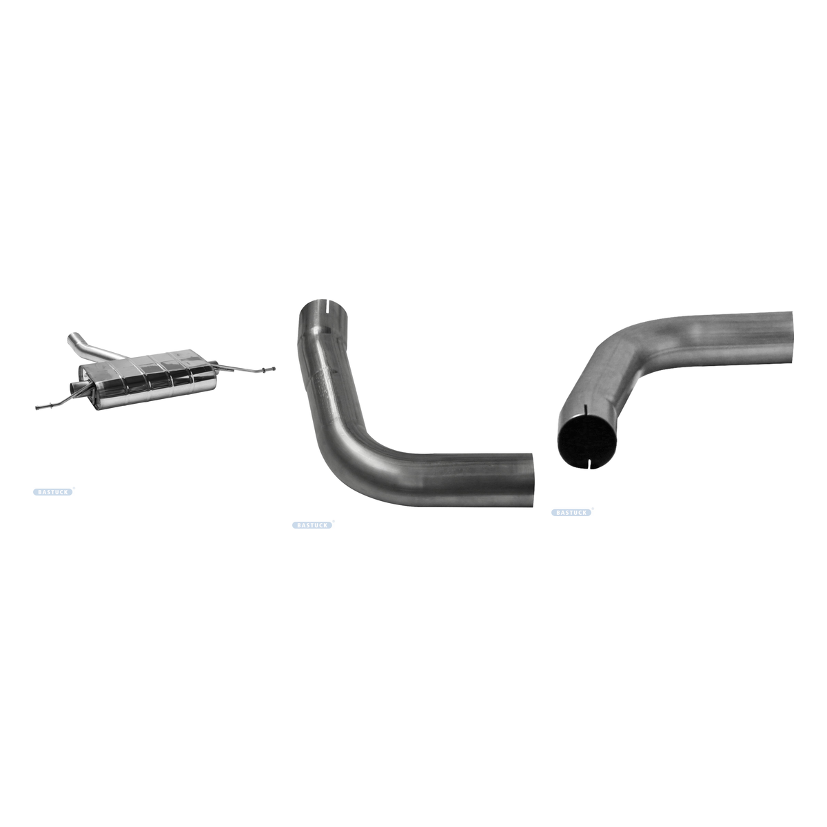 Bastuck Endschalldämpfer Twin – Volvo V90/S90 Volvo V90 AWD T6 Plug-in-Hybrid