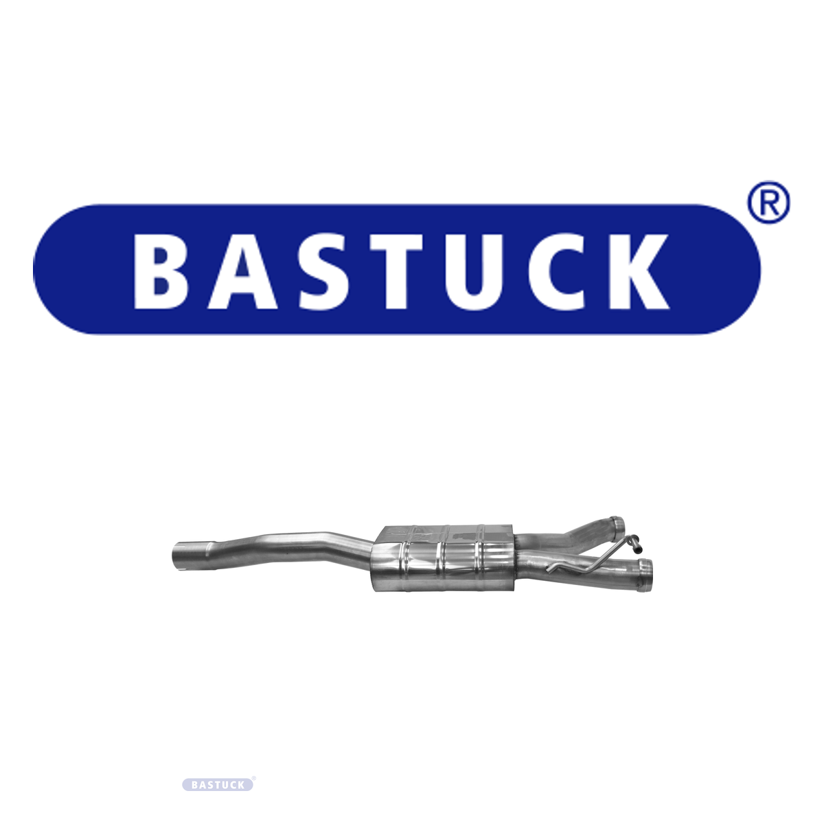 Bastuck Komplettanlage Twin – Mercedes C-Klasse (W205) nicht für Cabrio Modelle S205 T-Modell 4 Cyl. ab 2018