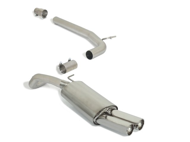Sportauspuff VW Polo 6C 1.8 TSI 2x80mm ECE | Ragazzon