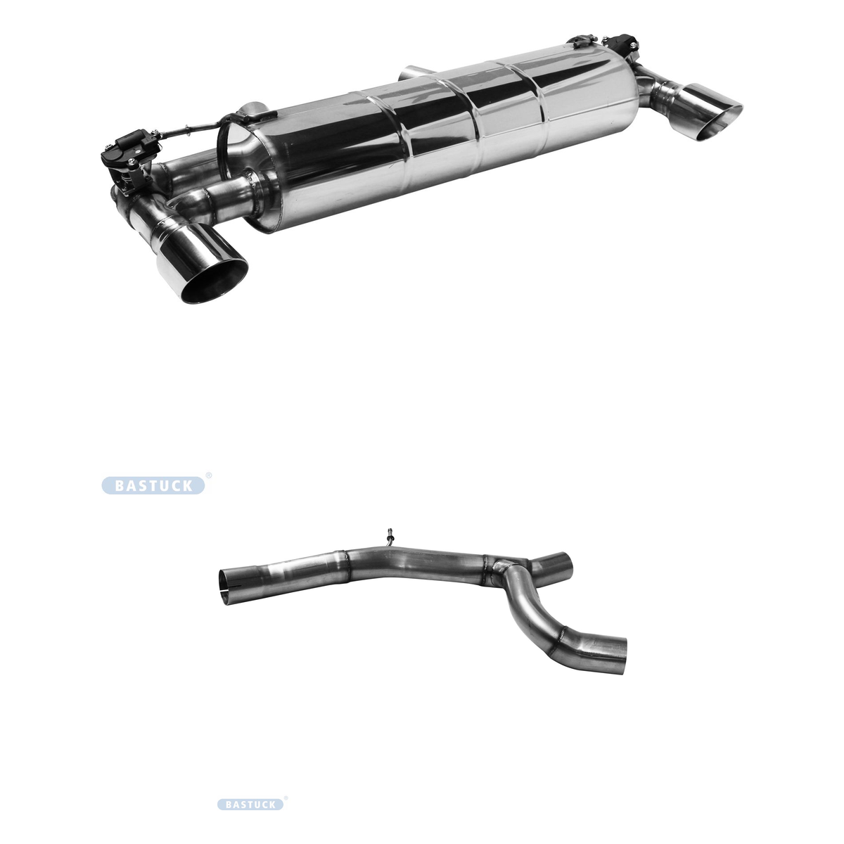 Bastuck Komplettanlage Twin – BMW Z4 G29 Z4 G29 sDrive20i / sDrive30i ab Baujahr 2018
