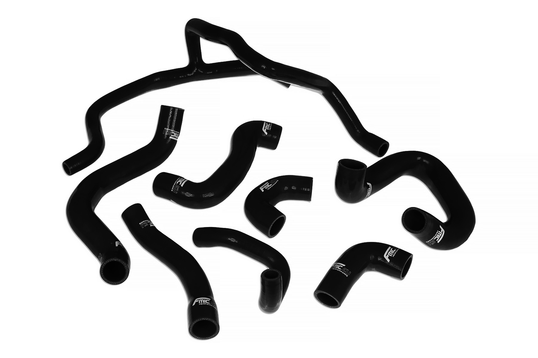 Kühlerschlauch-Set BMW E30 320 325 M20 – Schwarz