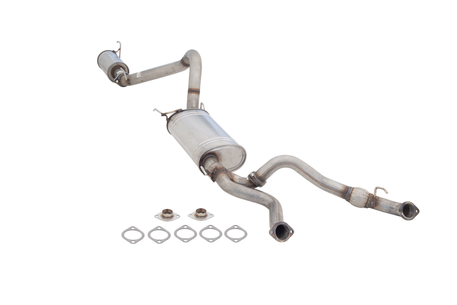 XFORCE Abgasanlage Toyota Landcruiser 100 98–07 V8 Edelstahl