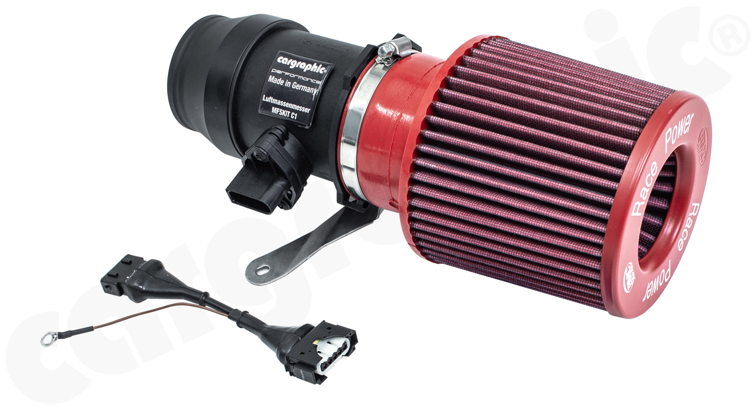 Cargraphic Luftmassenmesser Umbausatz Porsche 964 GEN2 CUP Luftfilter