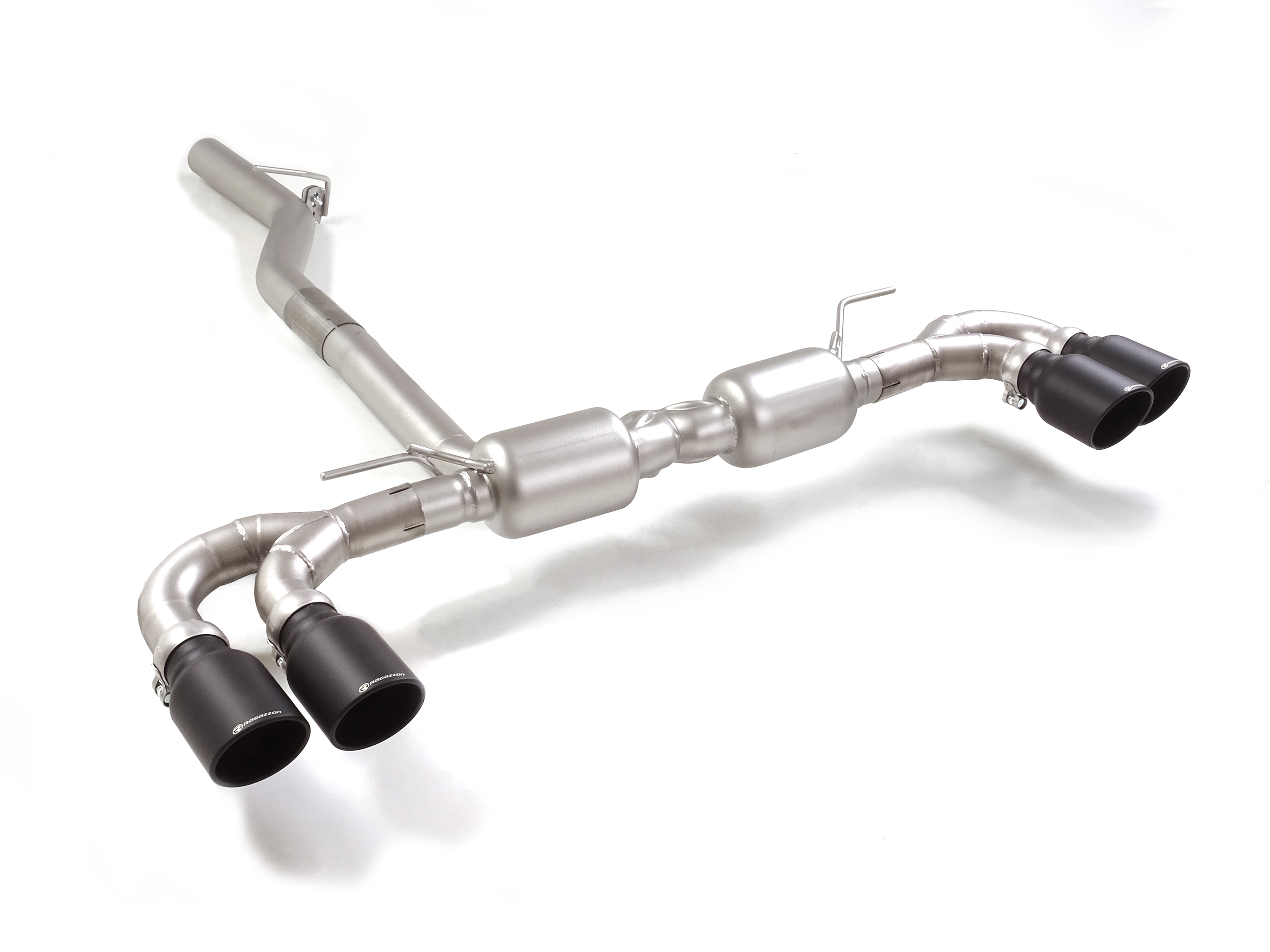 Sportauspuff Alfa Romeo Giulia 2.2 TD 2x102mm ECE | Ragazzon