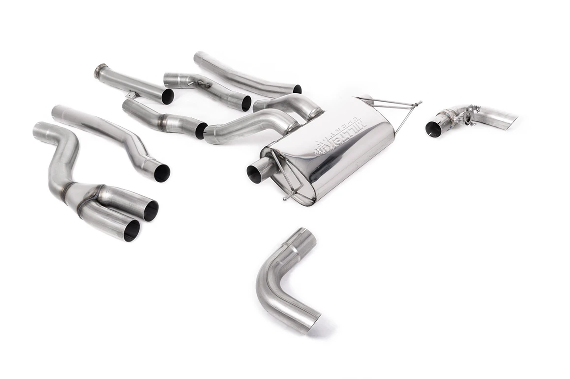 Milltek Sport Auspuffanlage passend für BMW M240i Coupe G42 OPF-Bypass - für OE-Endrohre