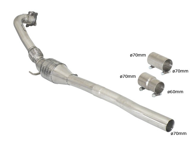 Downpipe Audi S3 8P 2.0 TFSI Metallkat 200cpsi | Ragazzon