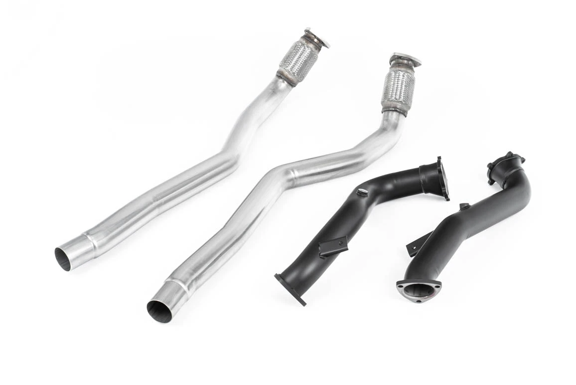 Milltek Sport Downpipe passend für Audi RS6 & RS7 C7 4.0 TFSI bi-turbo & Audi S6 4.0 TFSI C7 & S7 Sportback 76,2mm