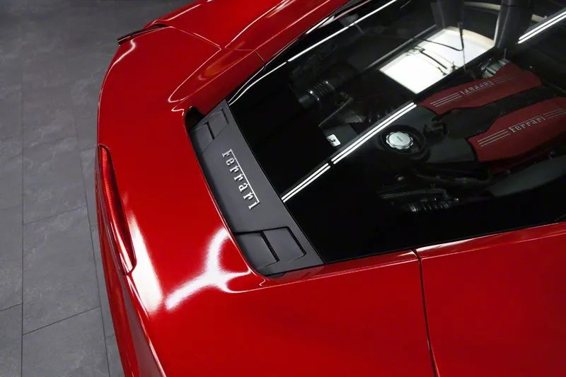 Capristo Carbon Luftführung Heck Ferrari 488 Vollcarbon matt