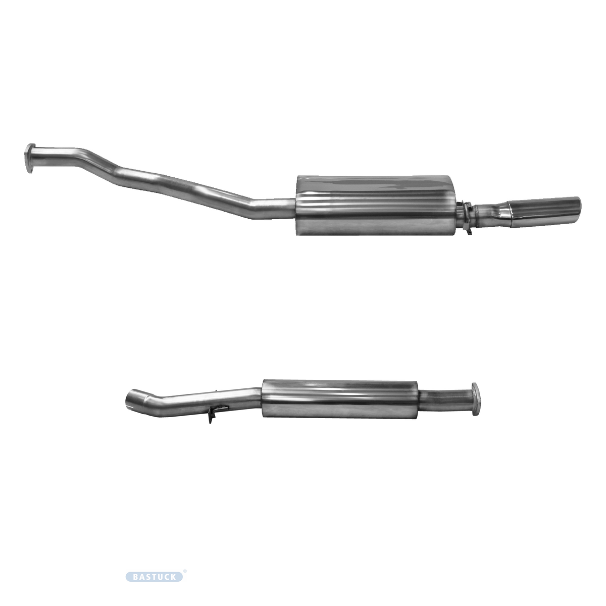 Bastuck Komplettanlage Single – Porsche 924 924 S Baujahr 1986 - 1989