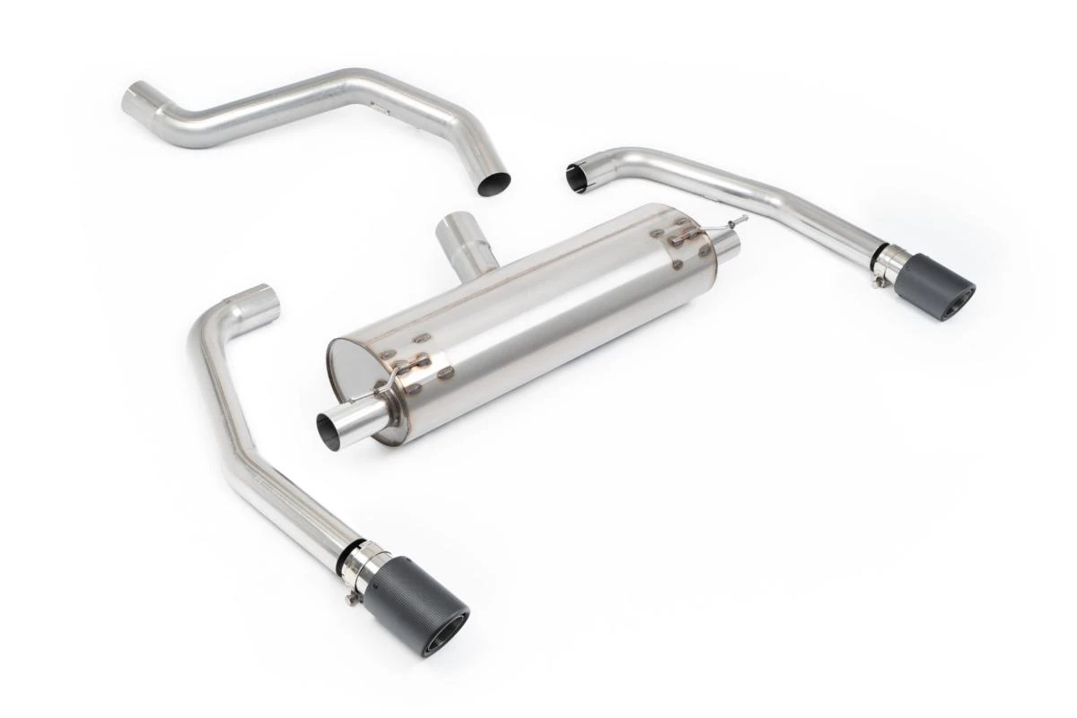 Milltek Sport Abgasanlage passend für Ineos Grenadier Quatermaster B57 Diesel & B58 3.0 - resonated - Carbon Endrohre