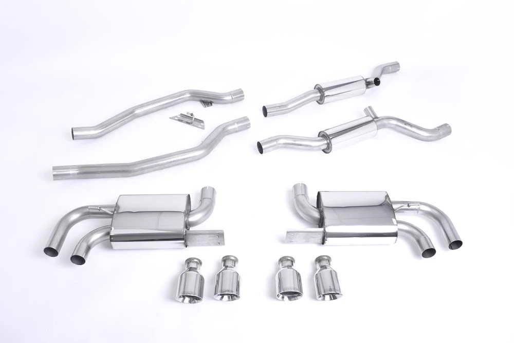 Milltek Sport Auspuffanlage passend für Porsche Cayenne 958 Turbo 4.8 V8 Cup-Style