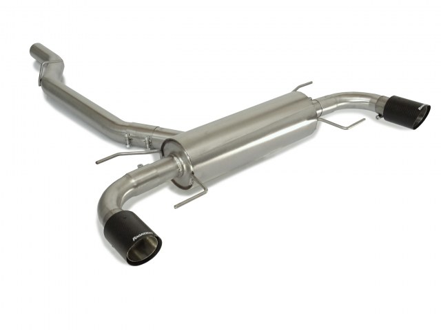 Sportauspuff Alfa Romeo Giulia 2.0 Turbo 2x90mm Carbon Shot ECE | Ragazzon