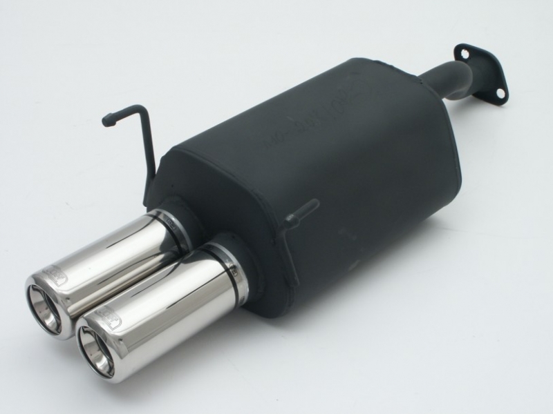 Ulter Sport Stahl EG Sportauspuff für Honda Civic VII (2002-2006) Hatchback 1,4i SPORT 66 kW