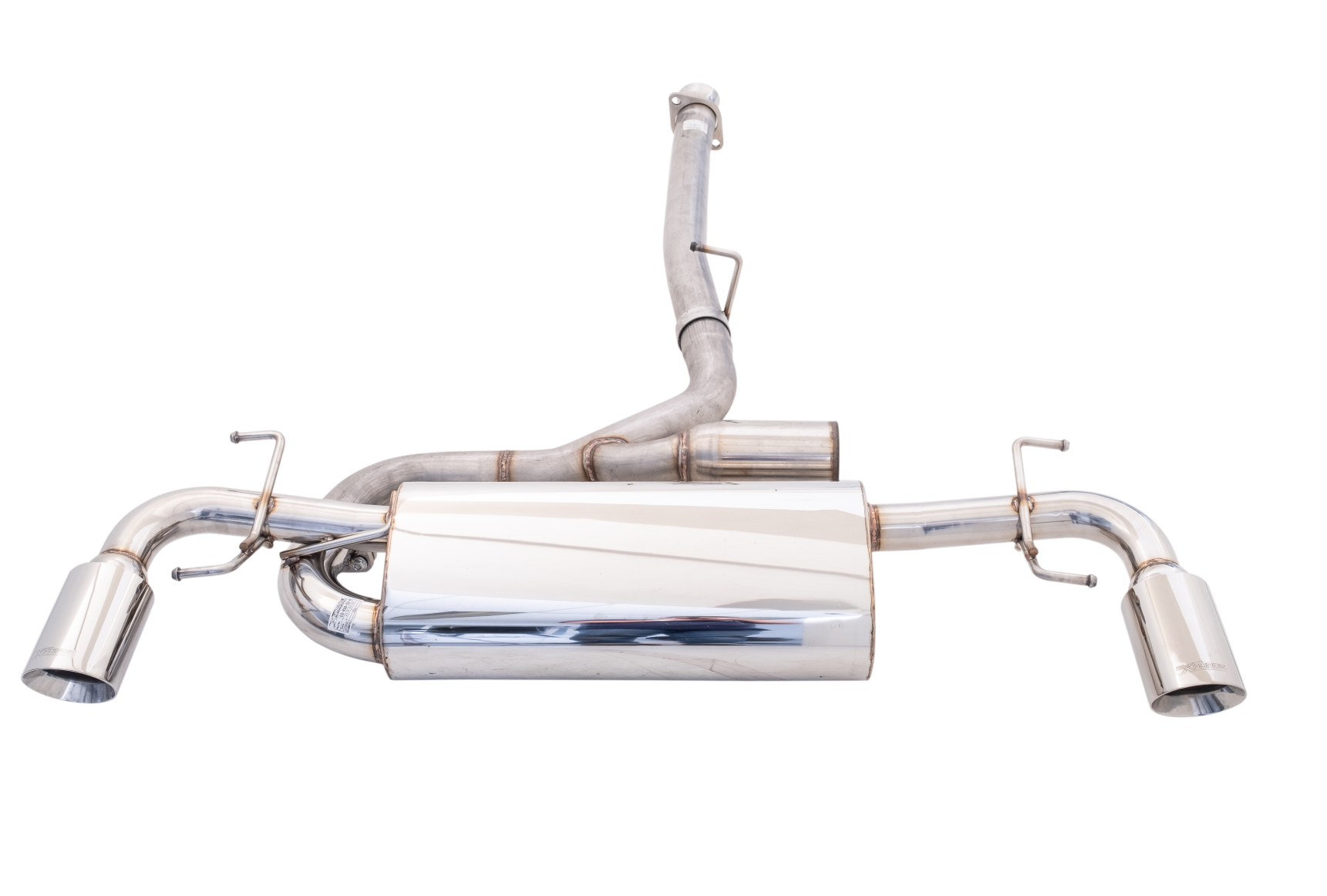XFORCE Abgasanlage Mazda RX8 08–12 Edelstahl
