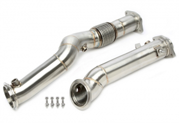 TA Technix Downpipe ohne Kat BMW S58 B30 - mit Flexrohr