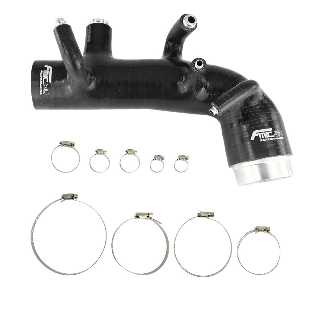 Silikonschlauch Turbo-Ansaugrohr Subaru Impreza GDB EJ20 STI – Schwarz
